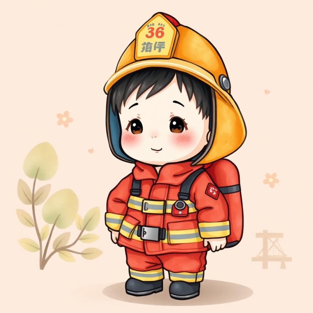 ちびっこ消防士